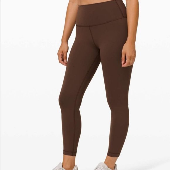 Lululemon Wunder Train Tight 25" Brown Earth - Picture 1 of 3